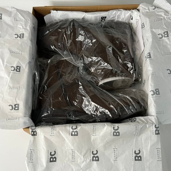 NWT BC Born in California Ankle Boots Women's Size 8 Brown Suede - Picture 7 of 8